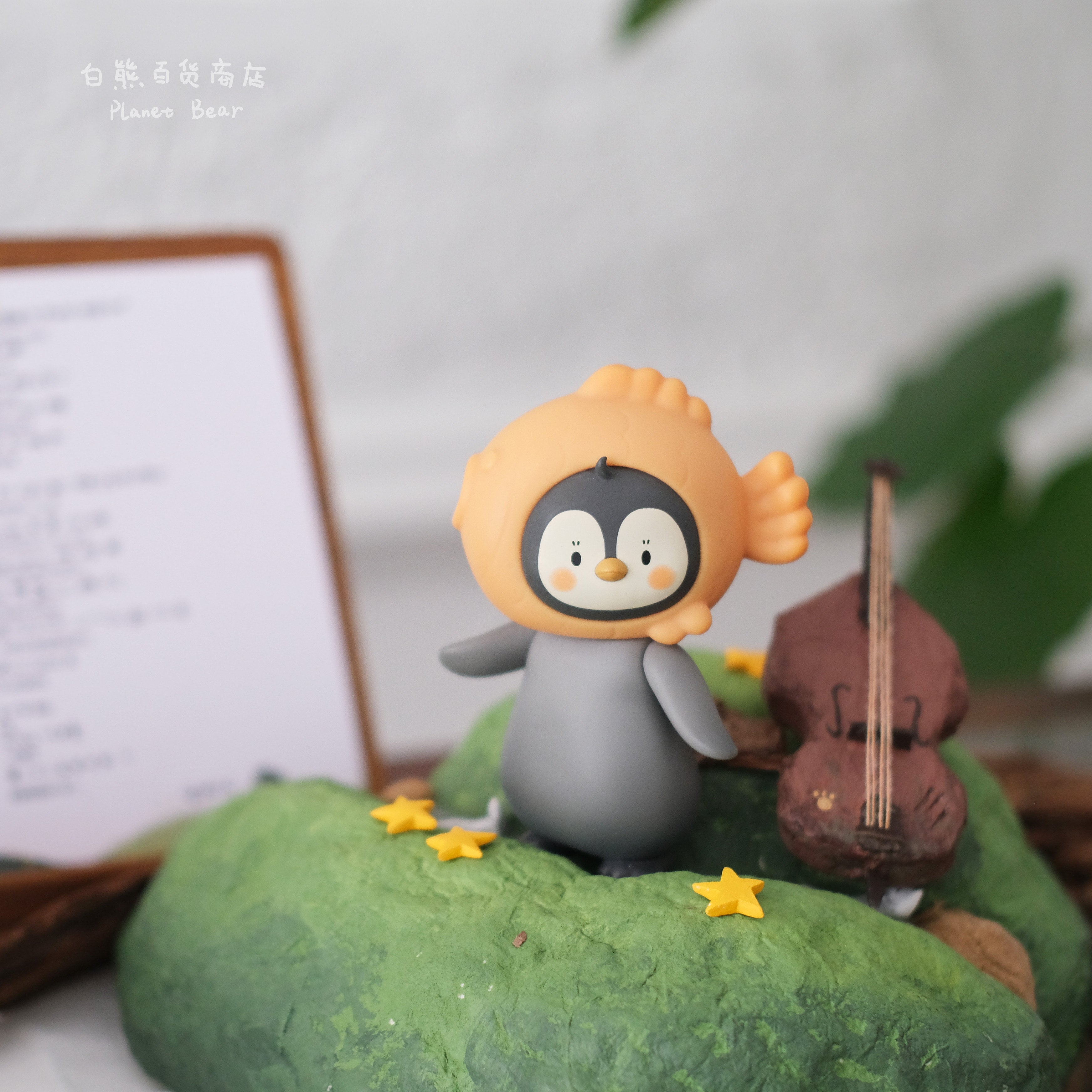 bear's kitchen様　国内アーティストベア　ペンギン planet bear」たい焼きペンギンPinPin&PonPon | プラネット ベア
