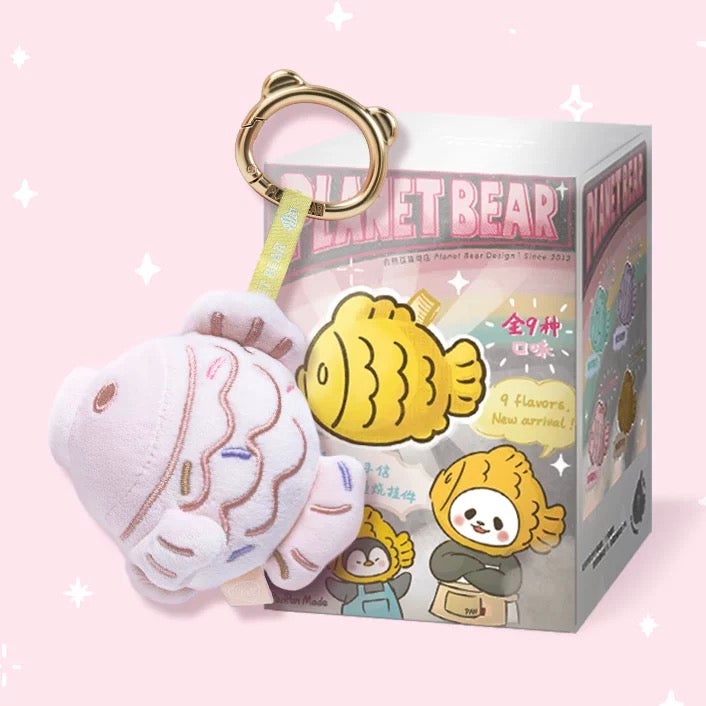 Planet Bear」パンパンがやいたたい焼き ぬいぐるみチャーム