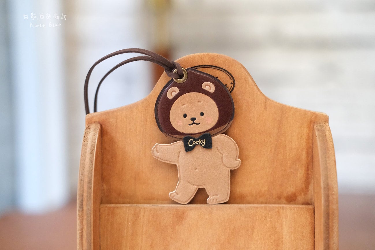 PlanetBear&Finger Studio コラボ 栗のシグマCookyクッキー 本革