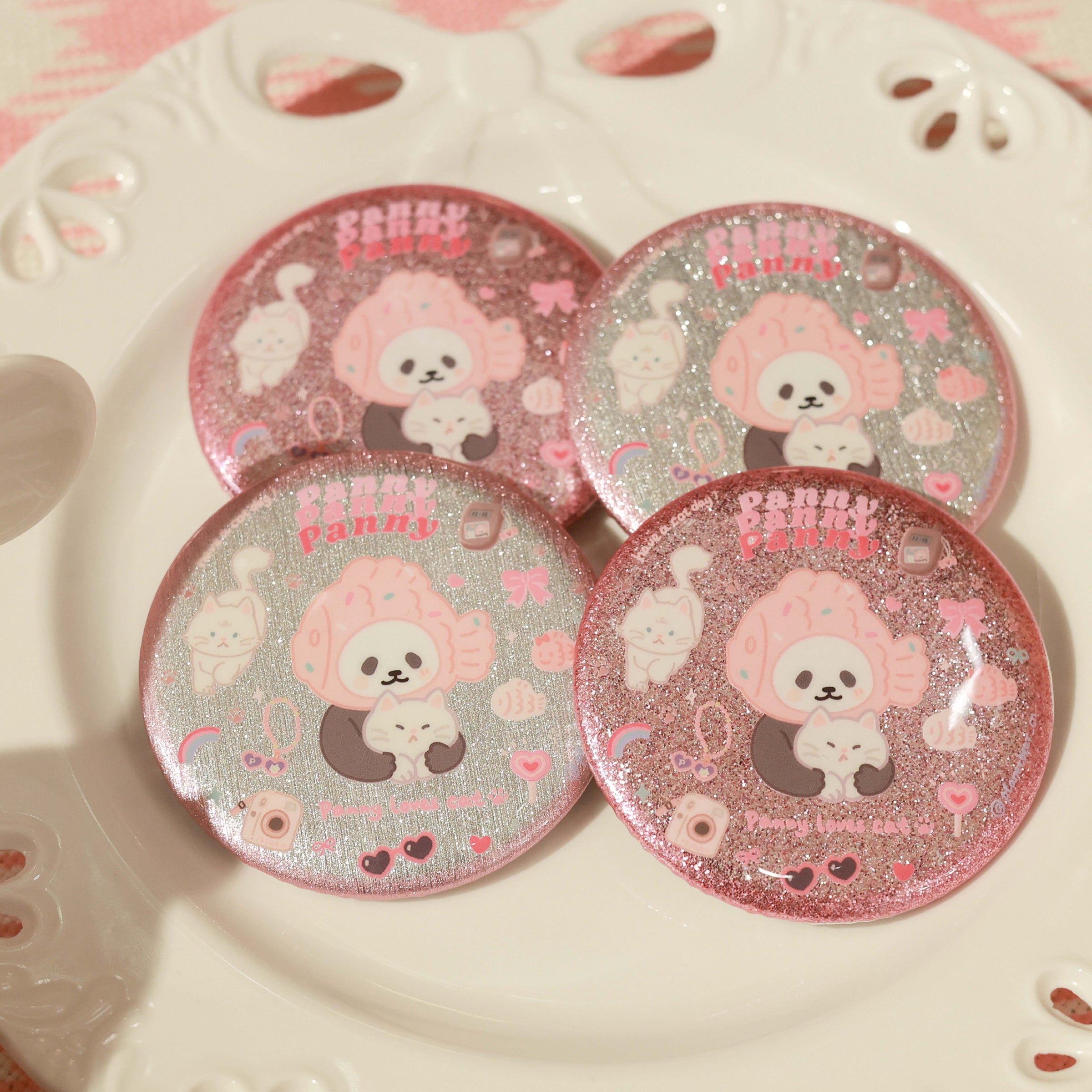 Planet Bear」たい焼きパンダPanny and cat キラキラ