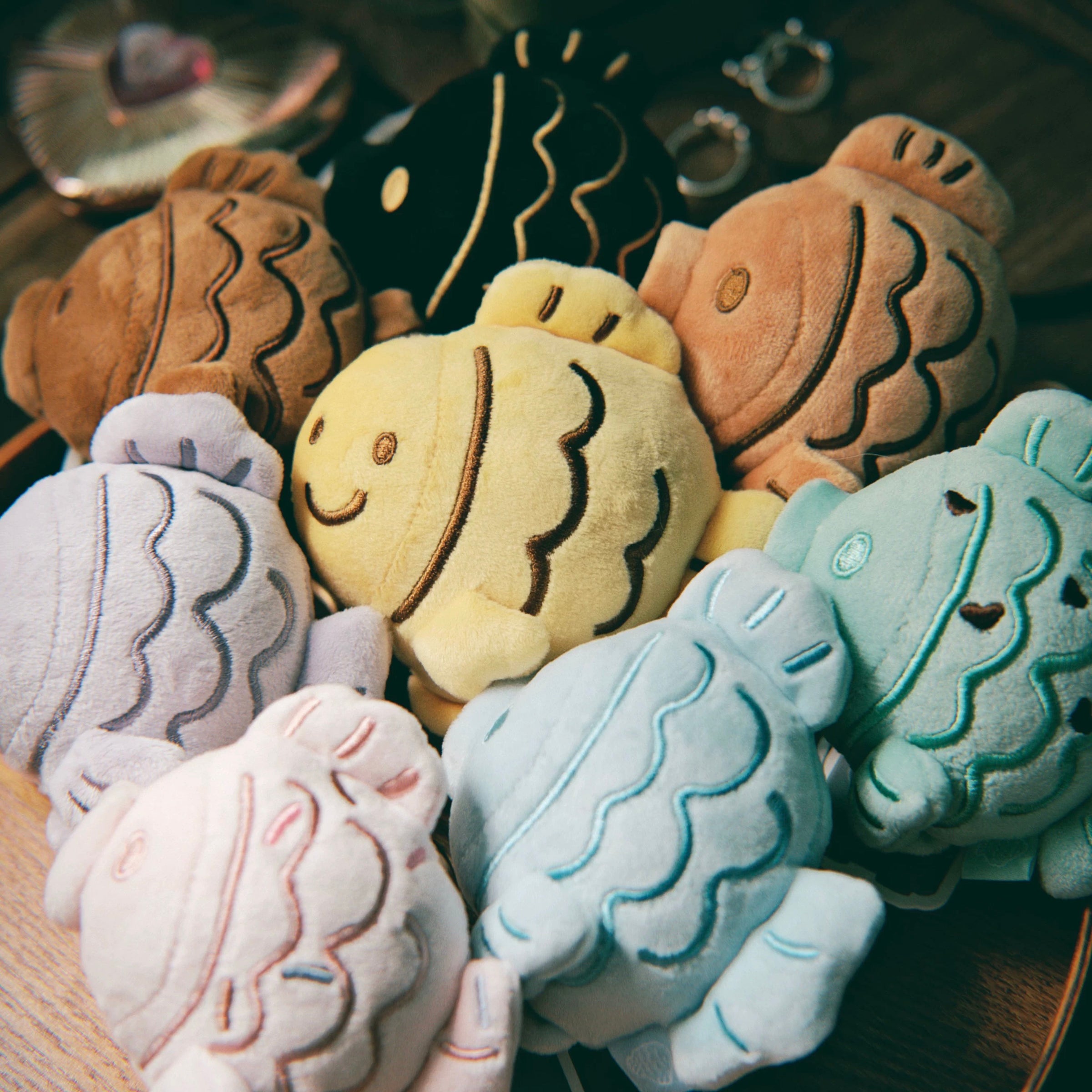 Planet Bear」パンパンがやいたたい焼き ぬいぐるみチャーム