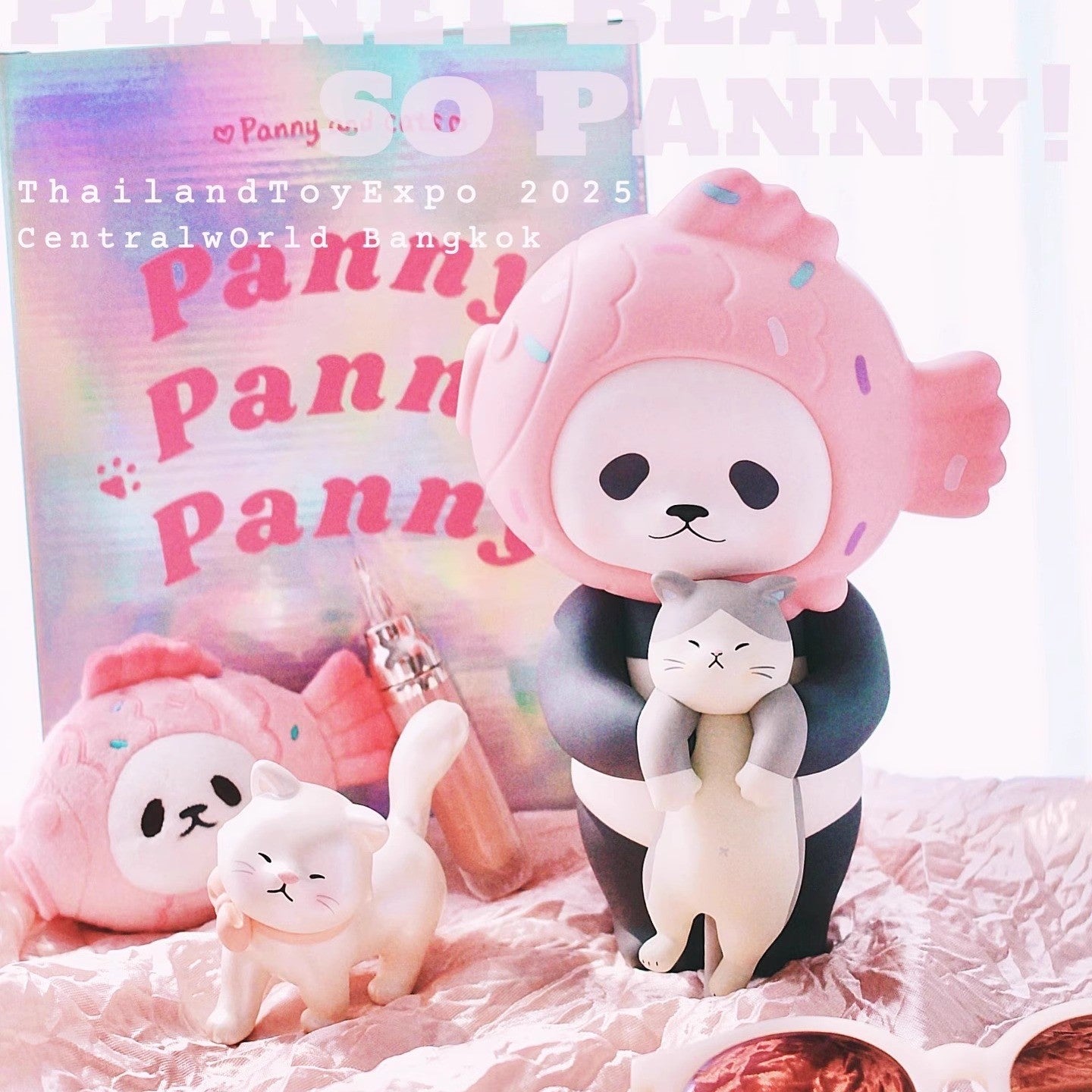 予約販売「Planet Bear」たい焼きパンダPanny and