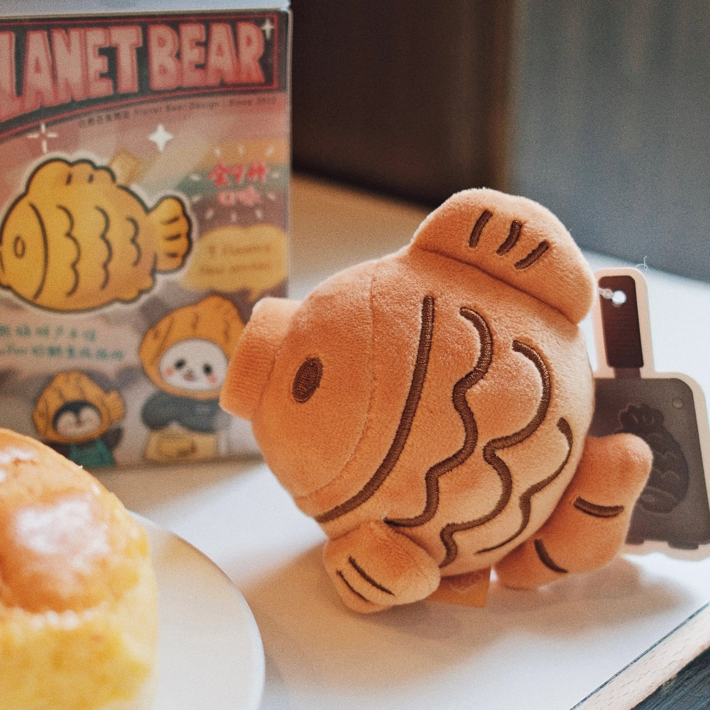 Planet Bear」パンパンがやいたたい焼き ぬいぐるみチャーム
