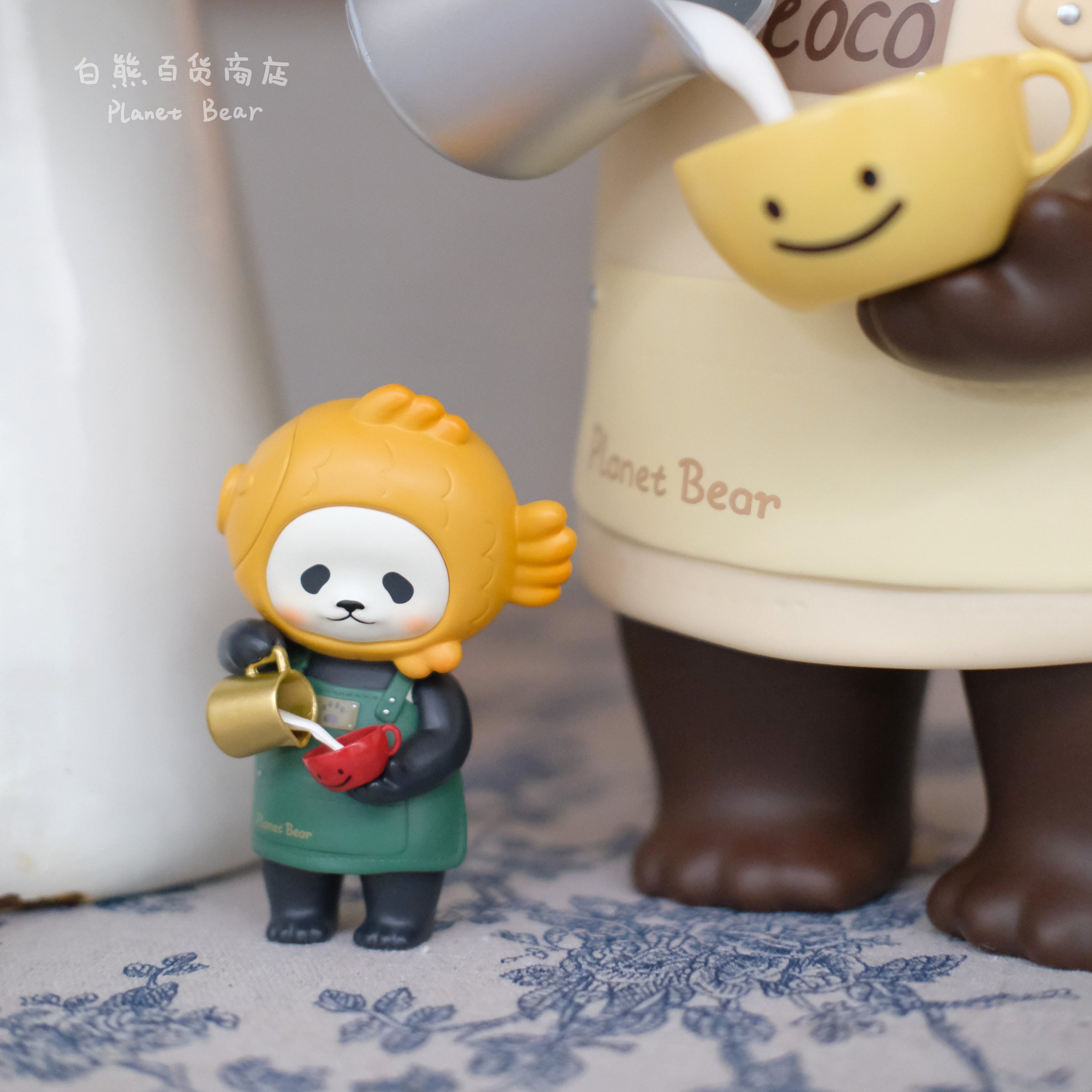 現品在庫「Planet Bear」おかわりたい焼きパンダPanpan 高さ約