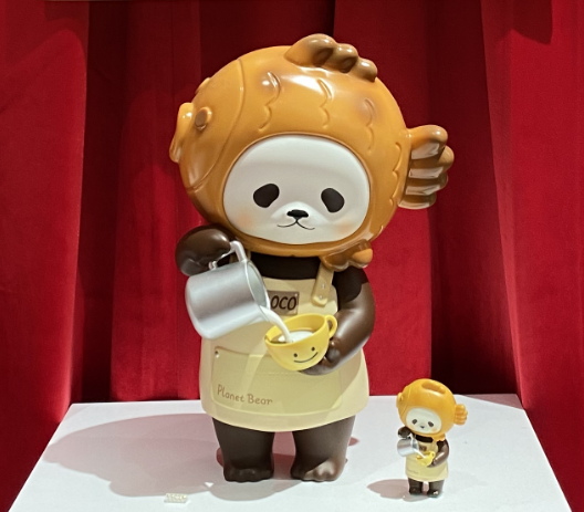 Planet bear レモンパンパン Panpan フィギュア Planetbear Lemon Panpan Panda With Limon Head Action Figure