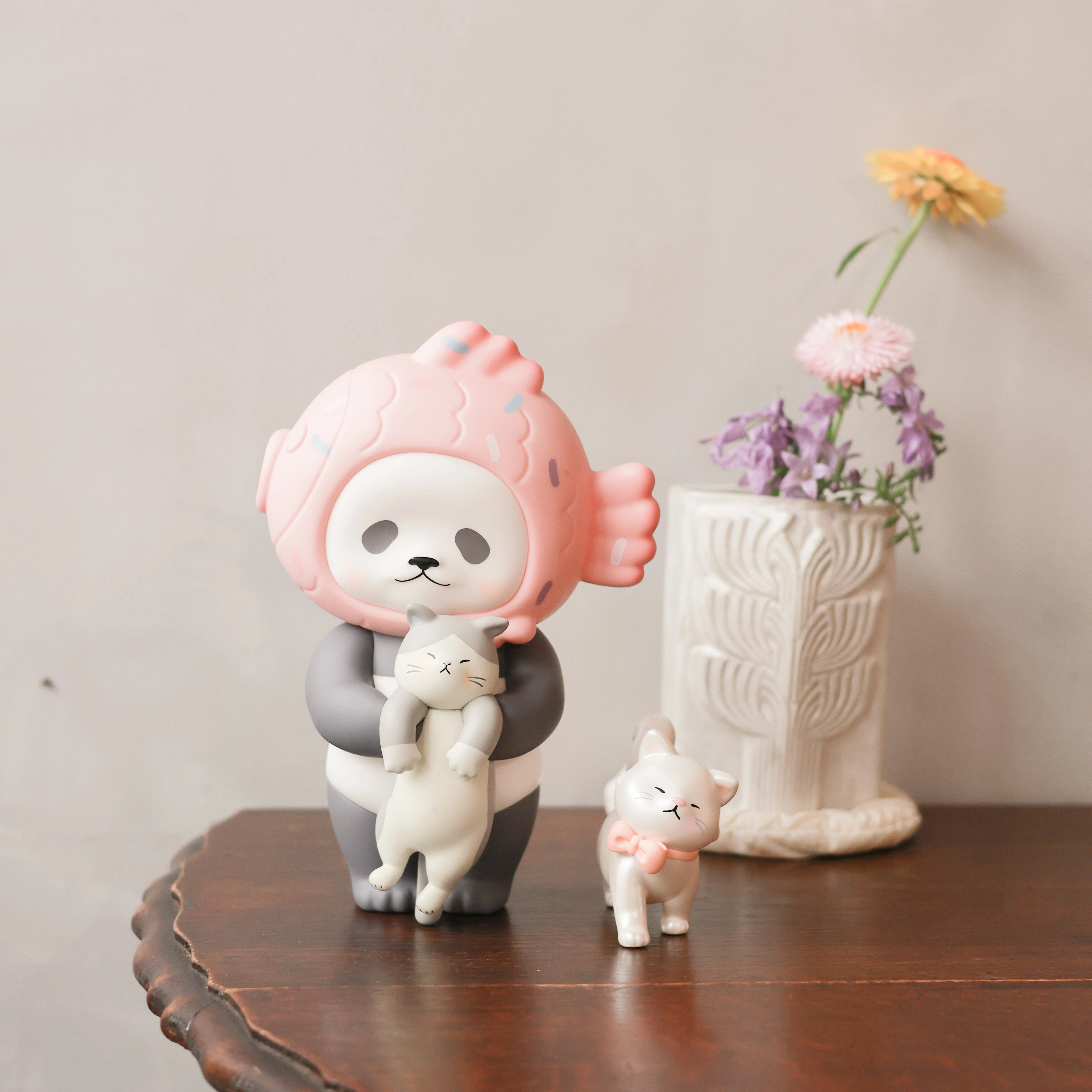 予約販売「Planet Bear」たい焼きパンダPanny and cat