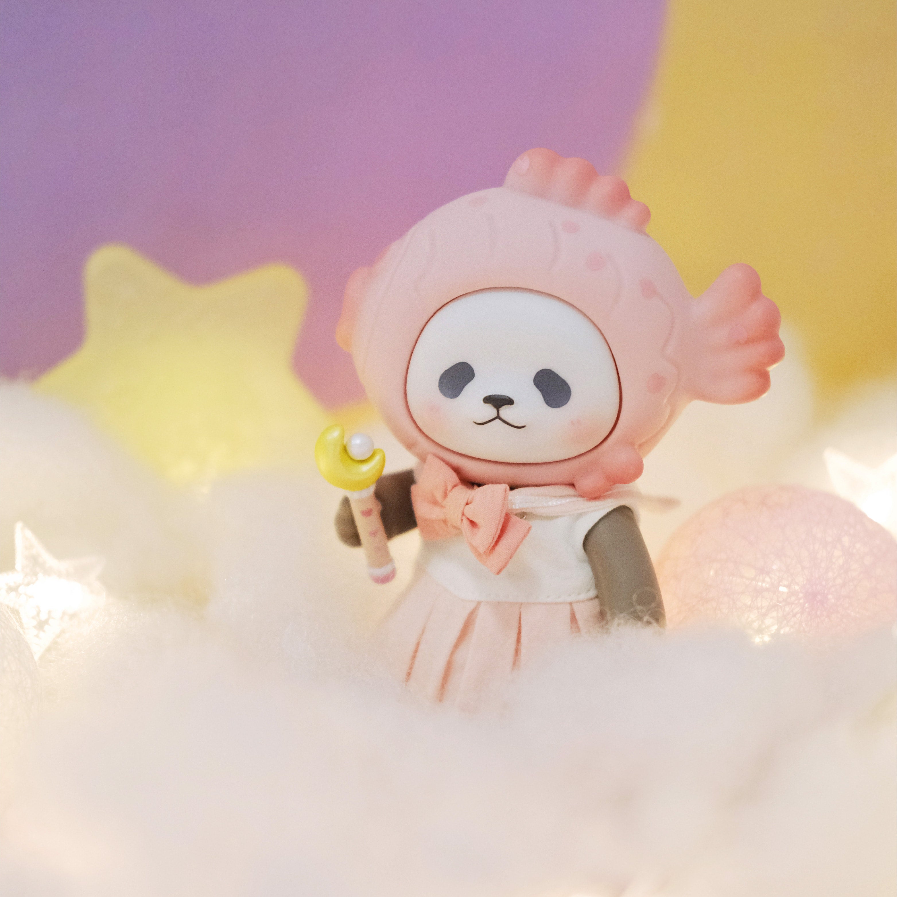 ホワイトベア　ブラウンベア　パンダのフィギュアセット 3体 動物 生物 立体図鑑 ワイルドベアーボックス / カロラータ