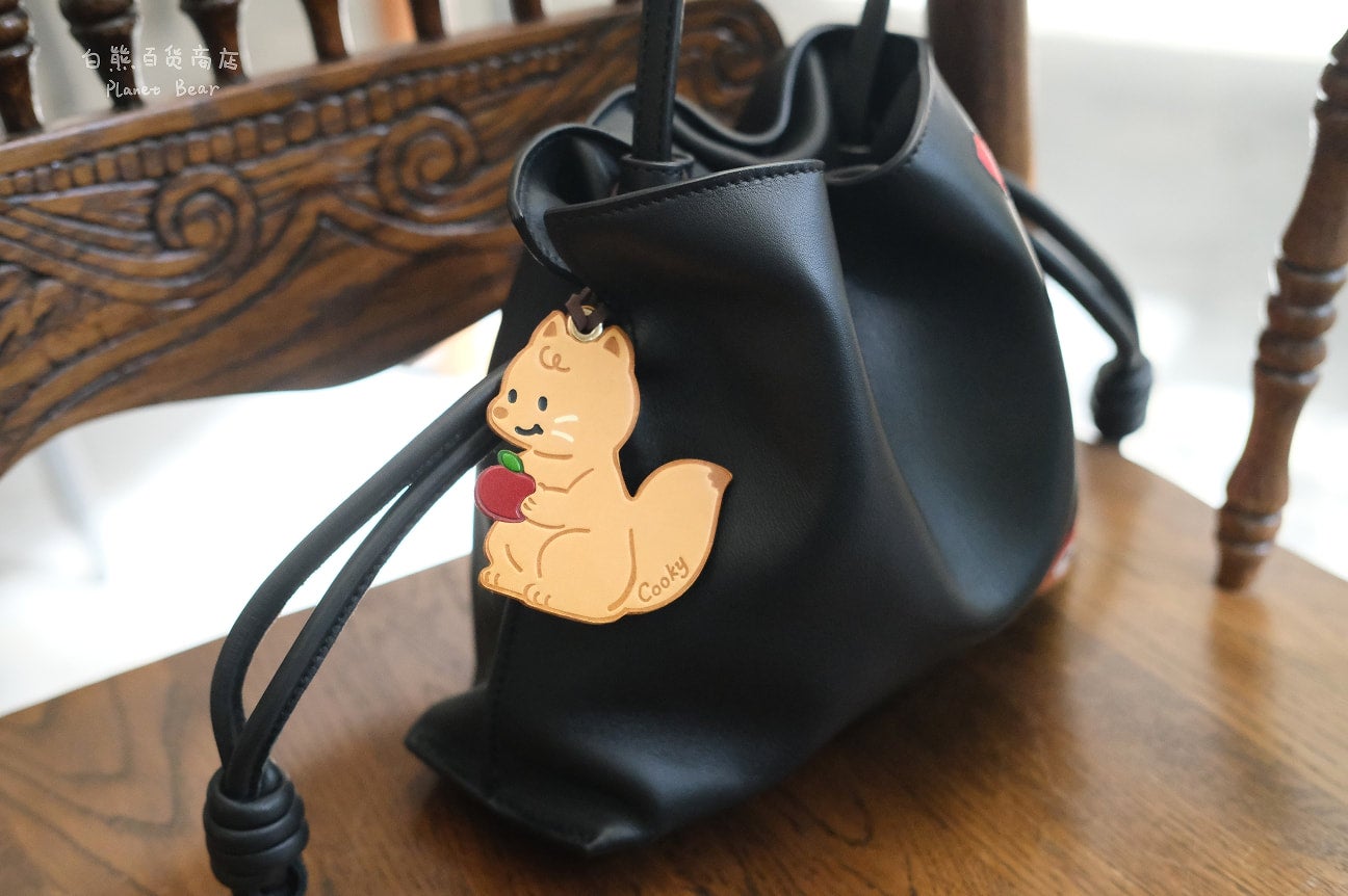 PlanetBear&Finger Studio コラボ 栗のシグマCookyクッキー 本革