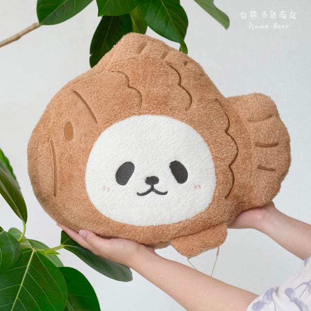 ハンドメイド❇bigレトロベアクッションと巾着付きブランケット❇セット ハンドメイド❇bigレトロベアクッションと巾着付きブランケット