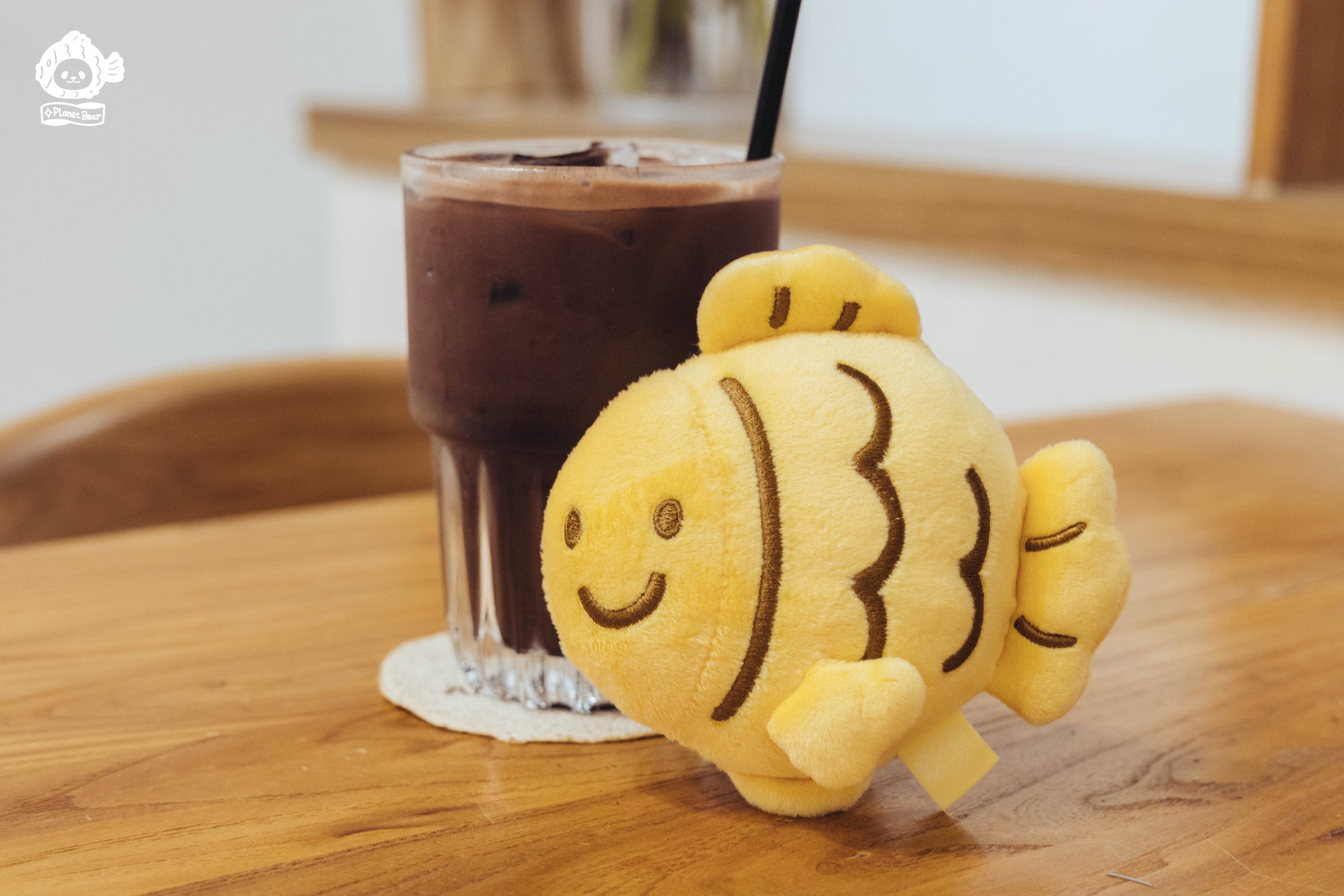 Planet Bear」パンパンがやいたたい焼き ぬいぐるみチャーム