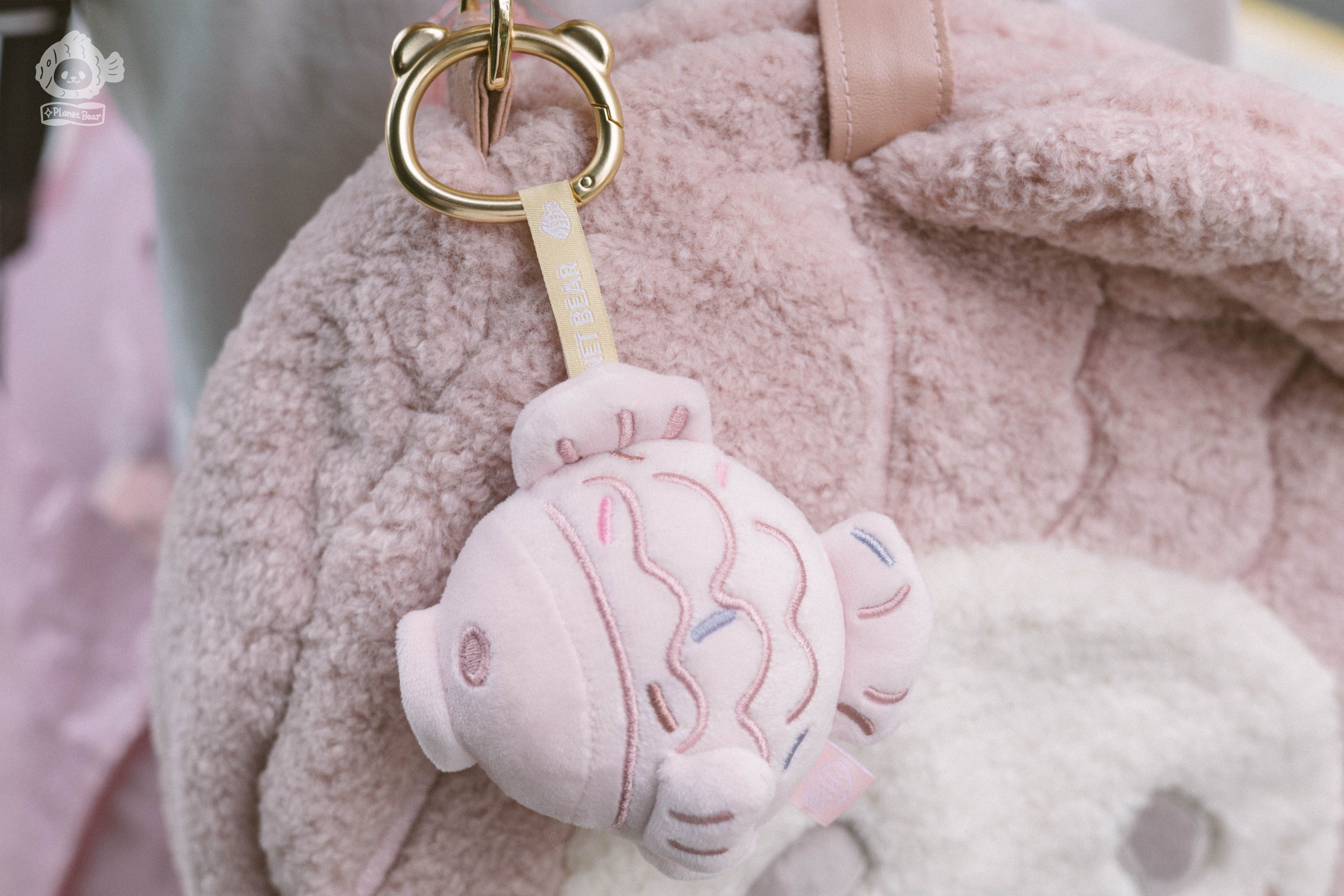 Planet Bear」パンパンがやいたたい焼き ぬいぐるみチャーム