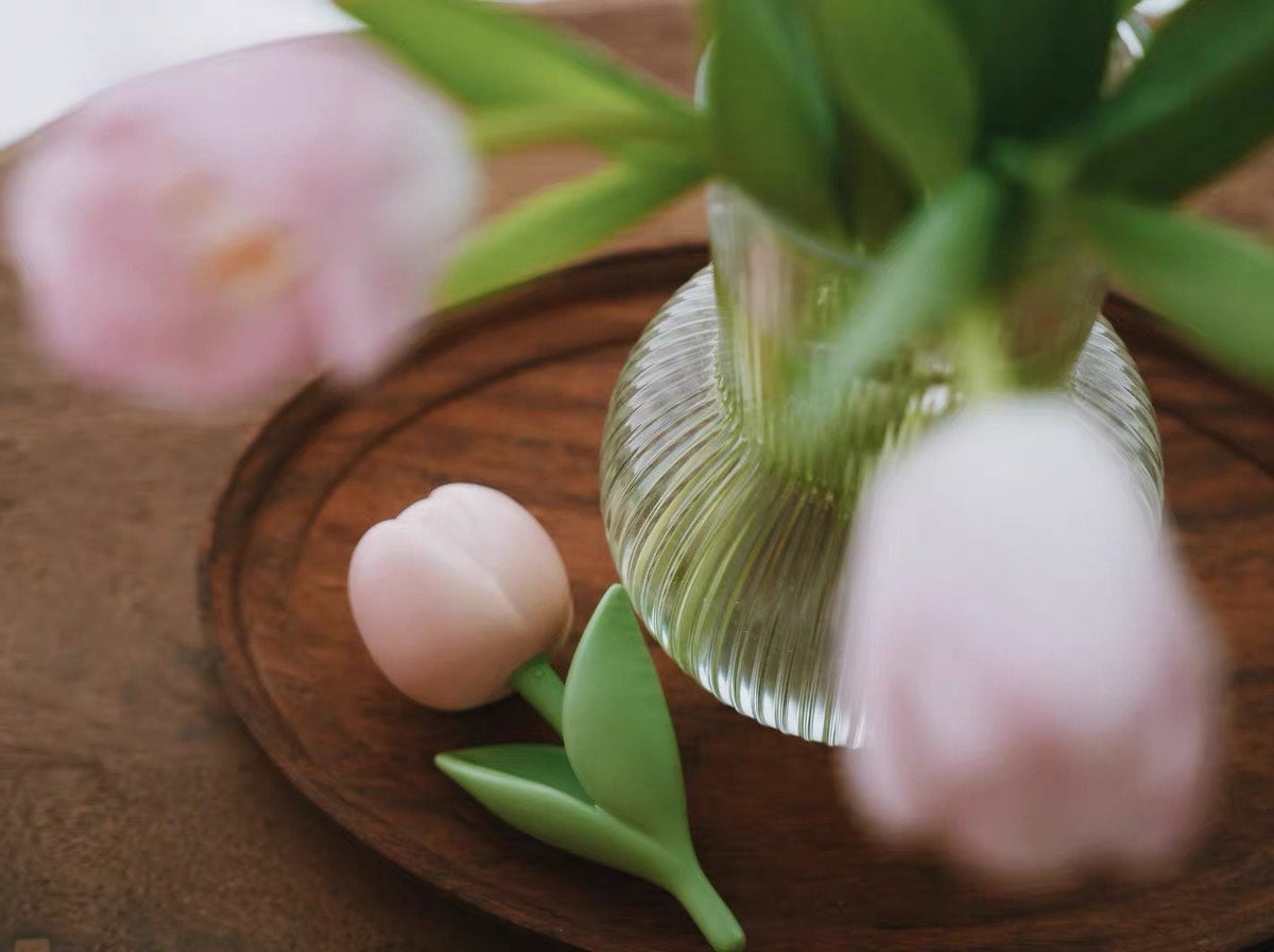 美品 フランス製ガラス チューリップシェード 高純度 美品 フランス製ガラス チューリップシェード 高純度 美品 フランス製