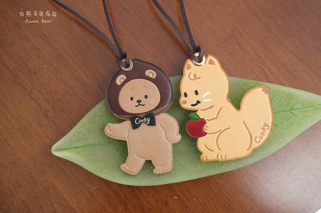 PlanetBear&Finger Studio コラボ 栗のシグマCookyクッキー 本革