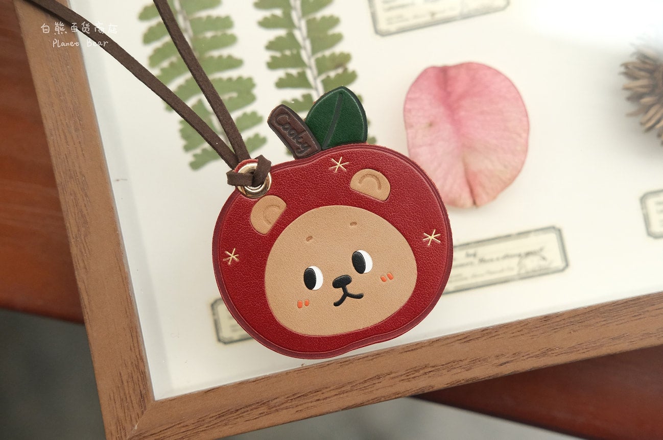 PlanetBear&Finger Studio コラボ 栗のシグマCookyクッキー 本革