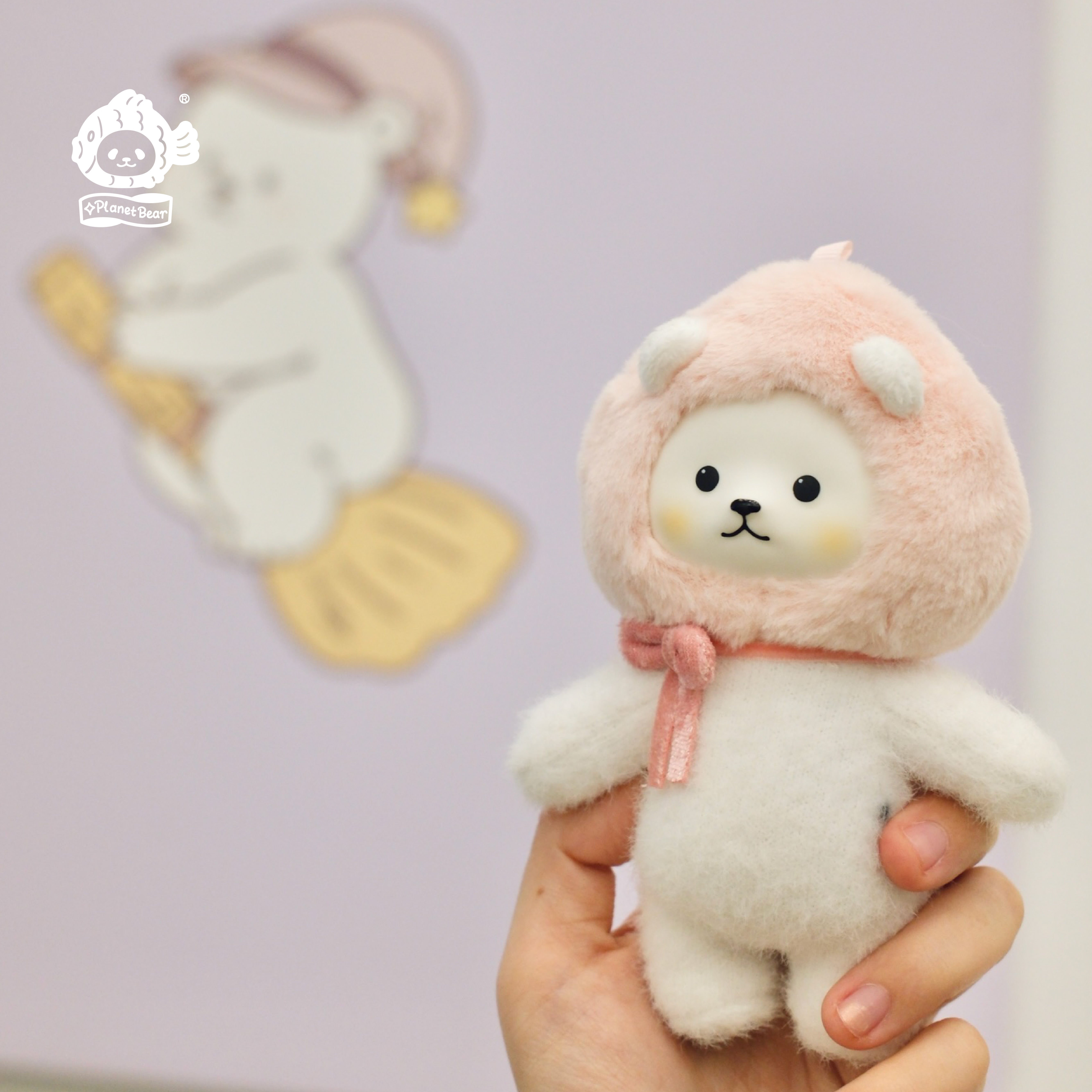 Planet Bear」PanPanといっしょ－熊町キャラクターソフビ