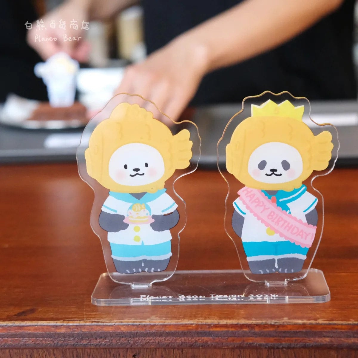 Planet Bear たい焼きパンダPanpan 背中にサイン有り Planet Bear たい焼きパンダPanpan 背中にサイン有り