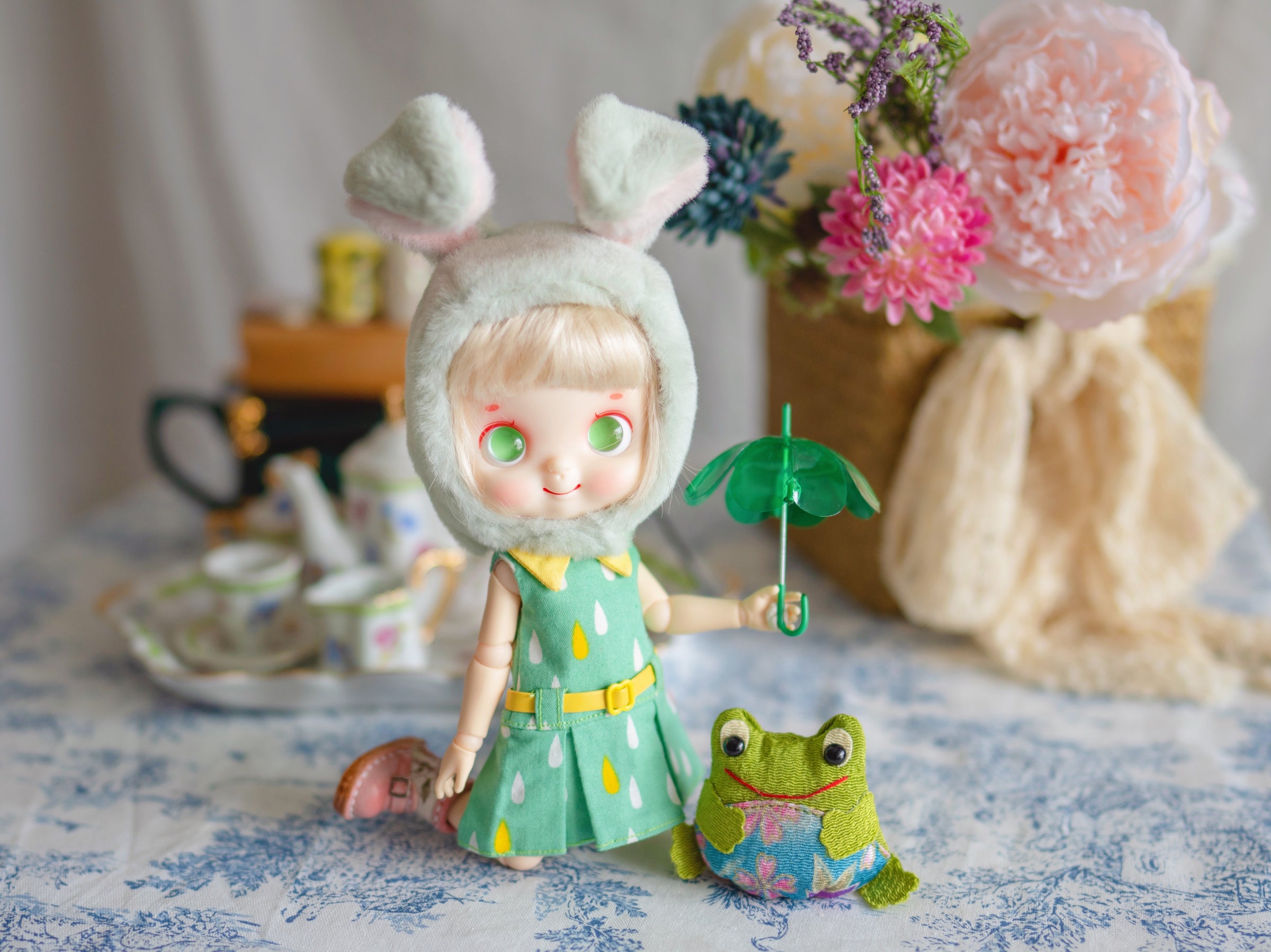 バサカドール　クマちゃん 現品販売」「Berserk Doll」グレープちゃんバサカドール Purple/Green