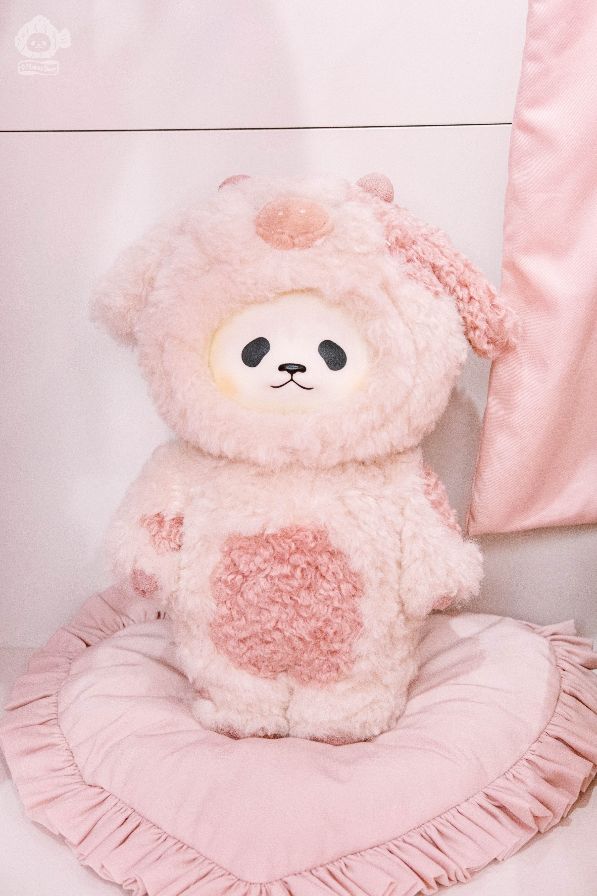 ホワイトベア　ブラウンベア　パンダのフィギュアセット 3体 Planet Bear」たい焼きパンダルナ Luna フィギュア | プラネット