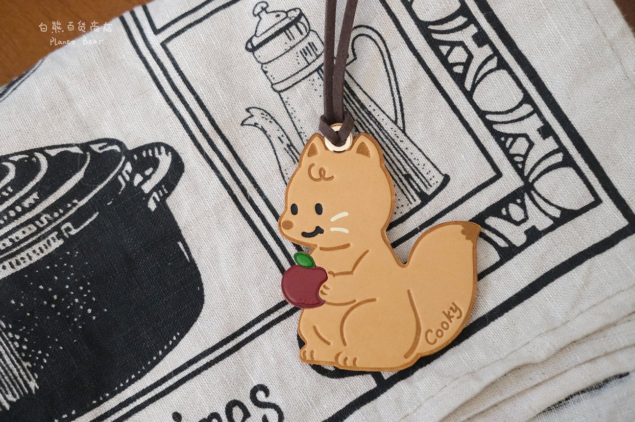 PlanetBear&Finger Studio コラボ 栗のシグマCookyクッキー 本革