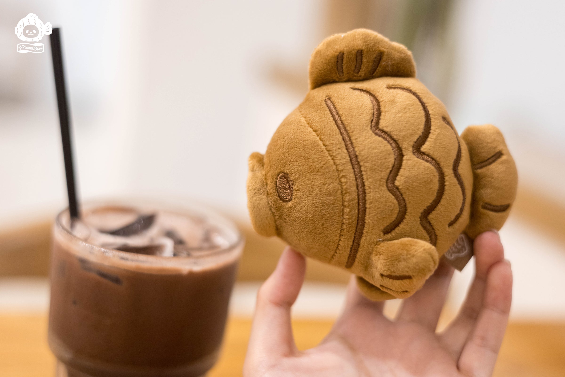 Planet Bear」パンパンがやいたたい焼き ぬいぐるみチャーム