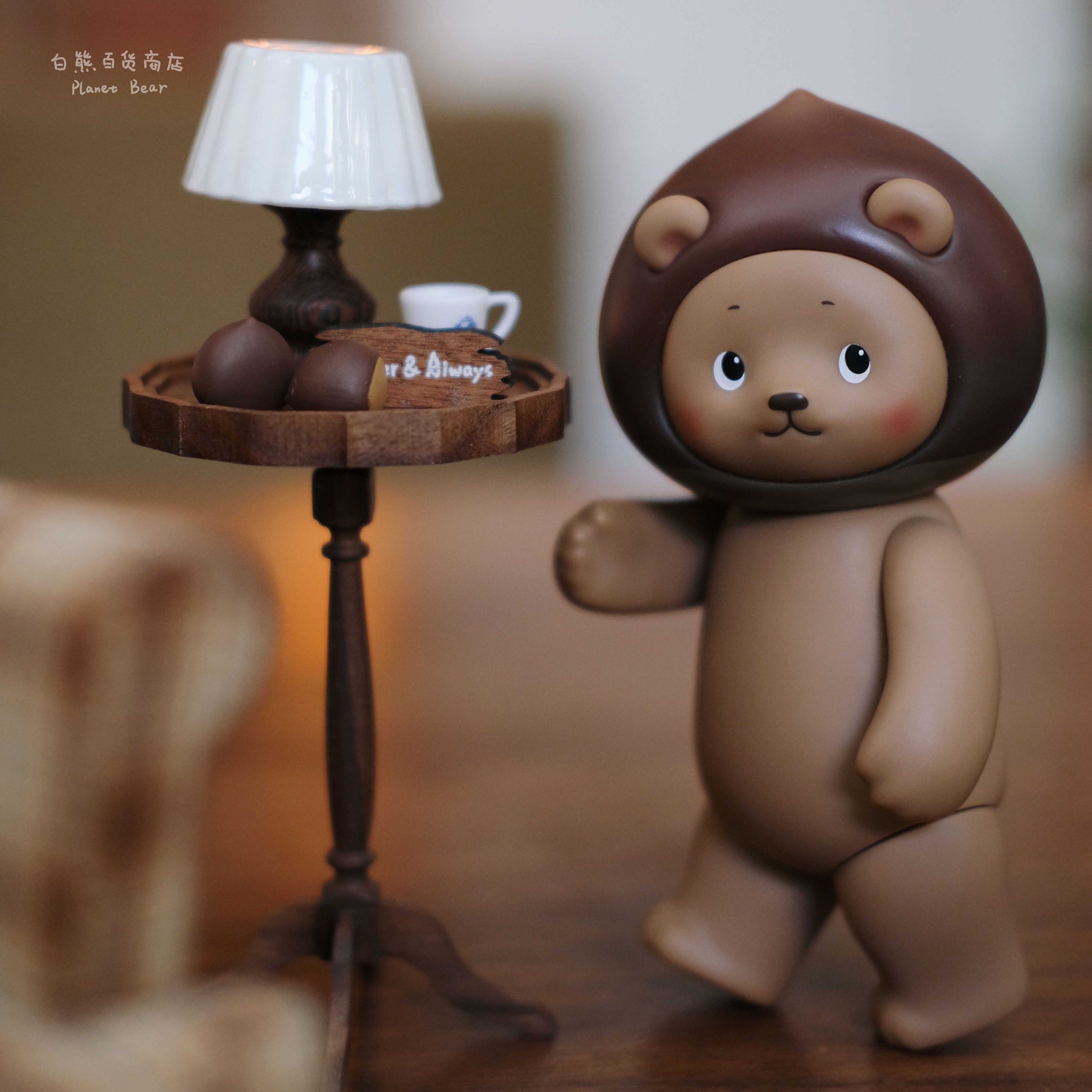 ククサ　クマ　美品 現品販売」「Planet Bear」栗のシグマCookyクッキー フィギュア