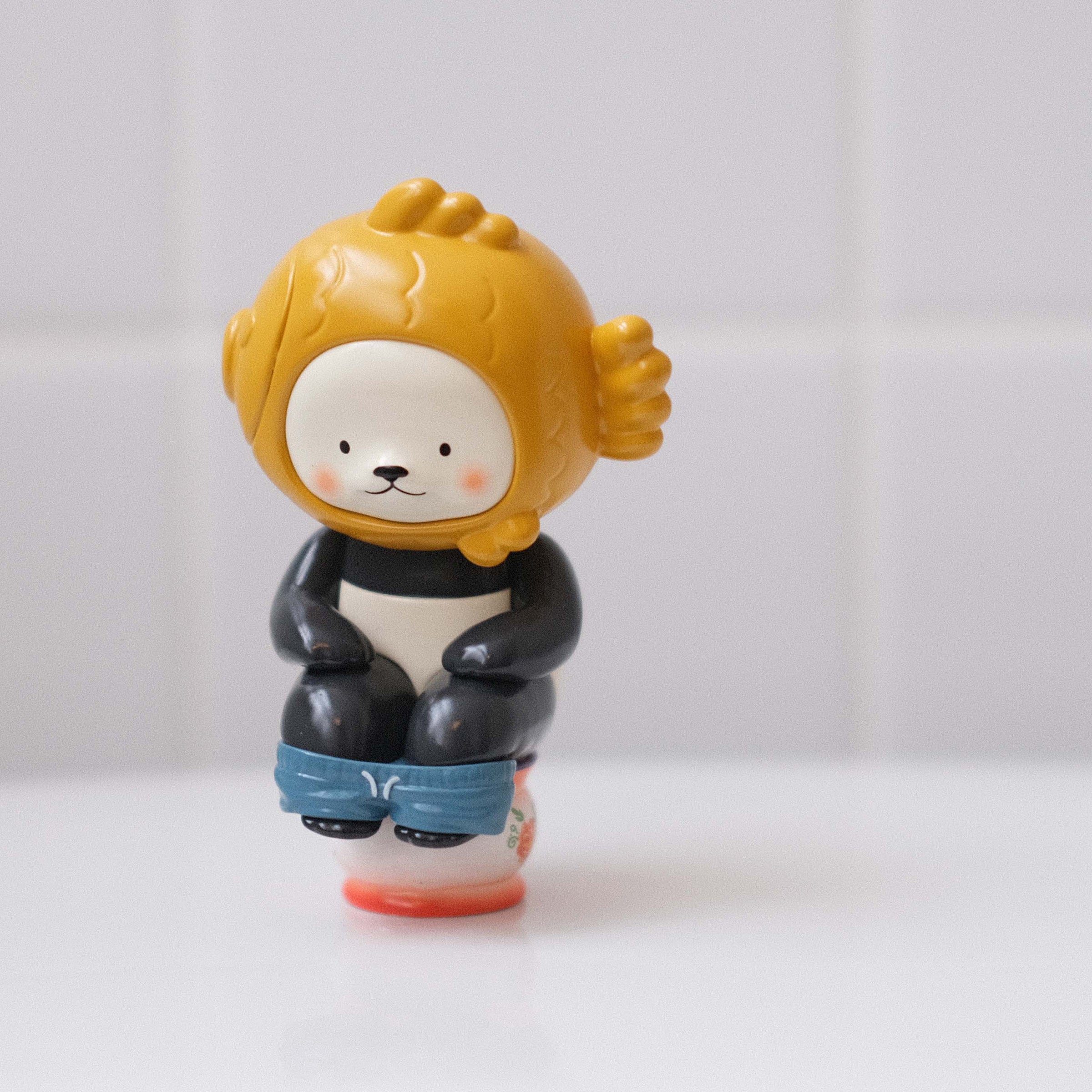 Planet bear レモンパンパン Panpan フィギュア Planetbear Lemon Panpan Panda with Limon Head Action Figure