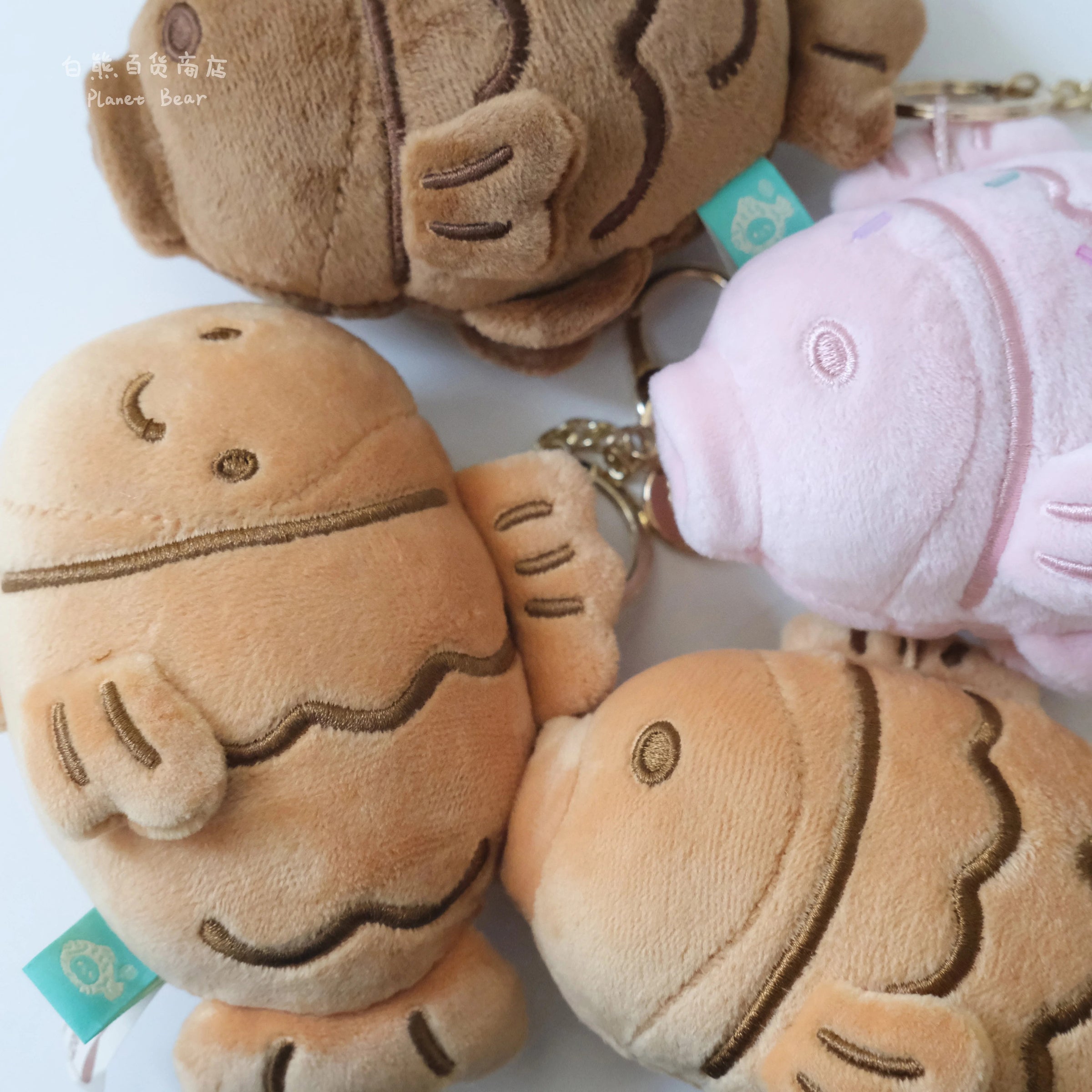 たい焼きぬいぐるみチャーム 4種類 | プラネット ベア
