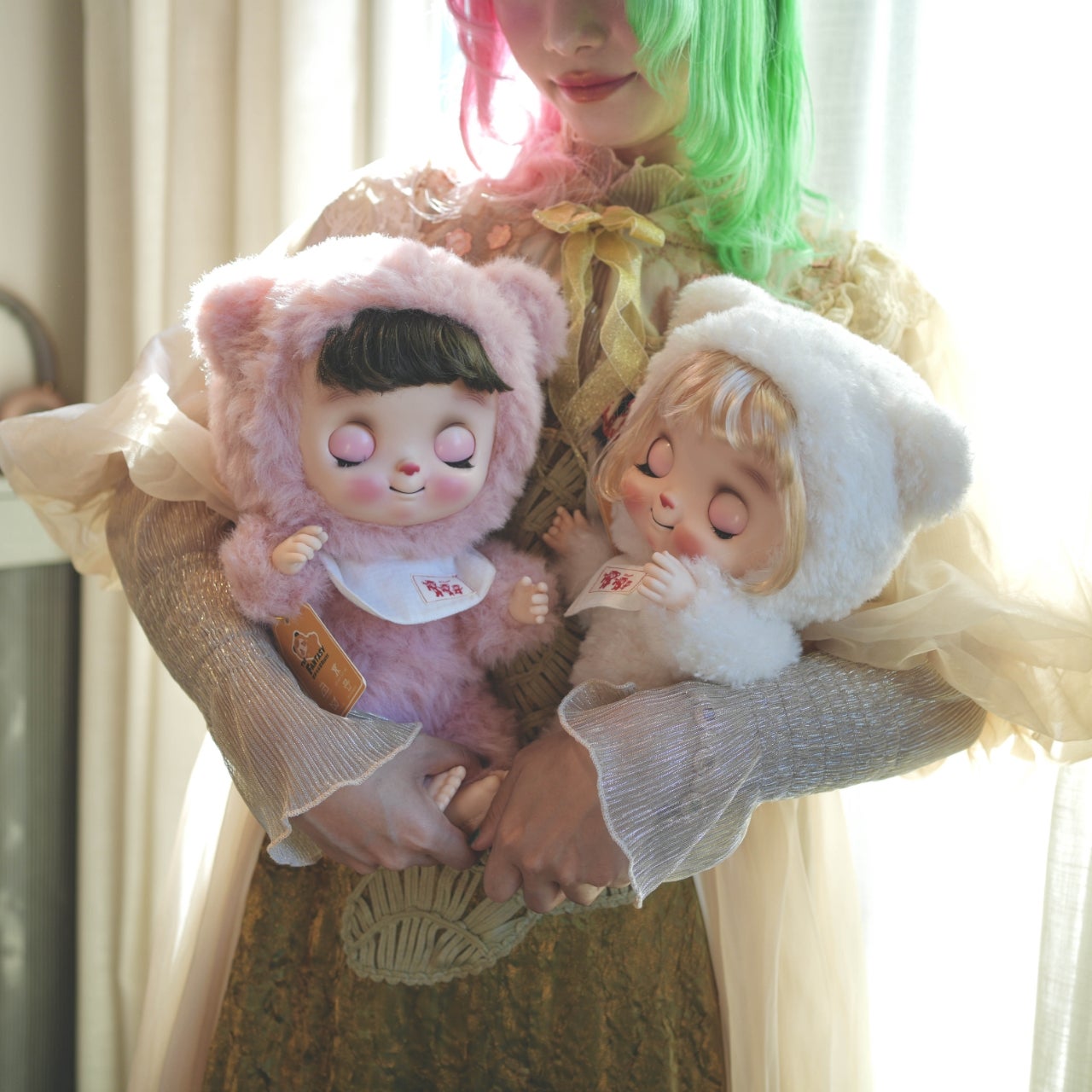 Berserk DollスーパーバサカドールピンクボンボンPlanet bear 受注生産」「Berserk Doll」Bakey Berserk ベイキーバサカ ホワイト